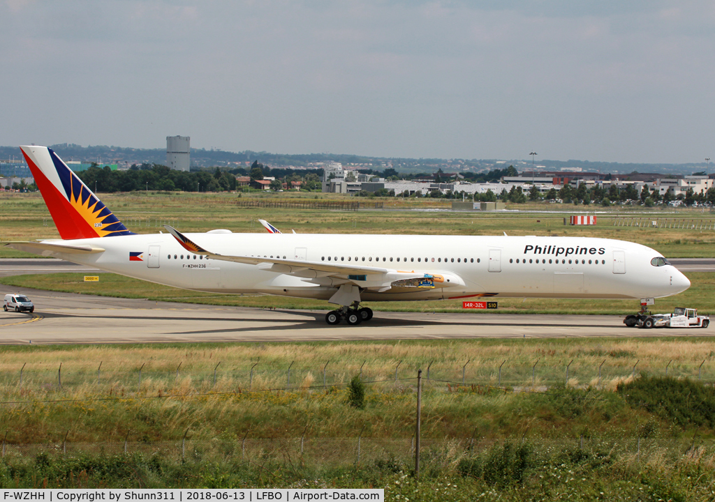 F-WZHH, 2018 Airbus A350-941 C/N 0236, C/n 0236 - To be RP-C3504
