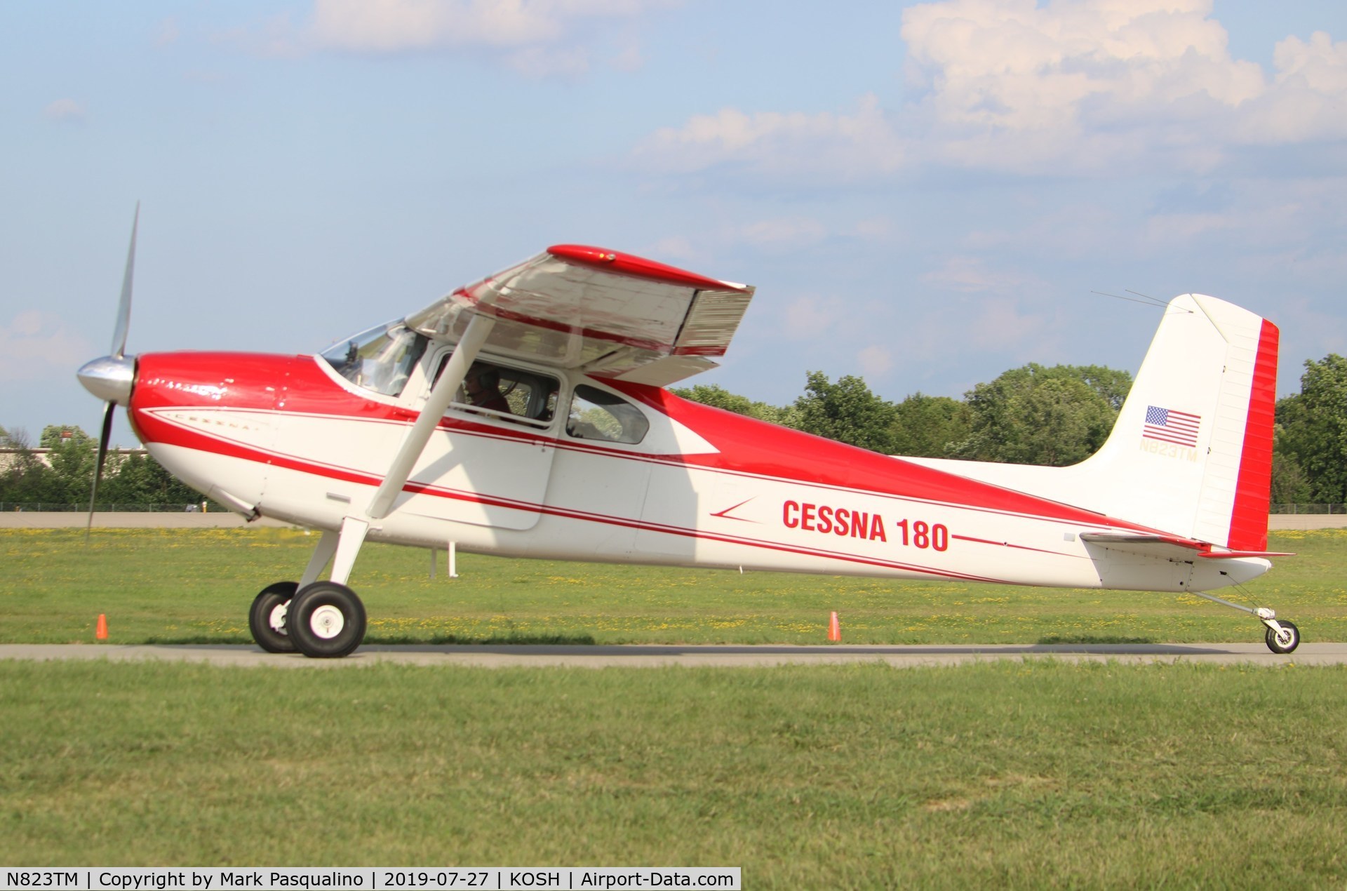 N823TM, 1955 Cessna 180 Skywagon C/N 32140, Cessna 180