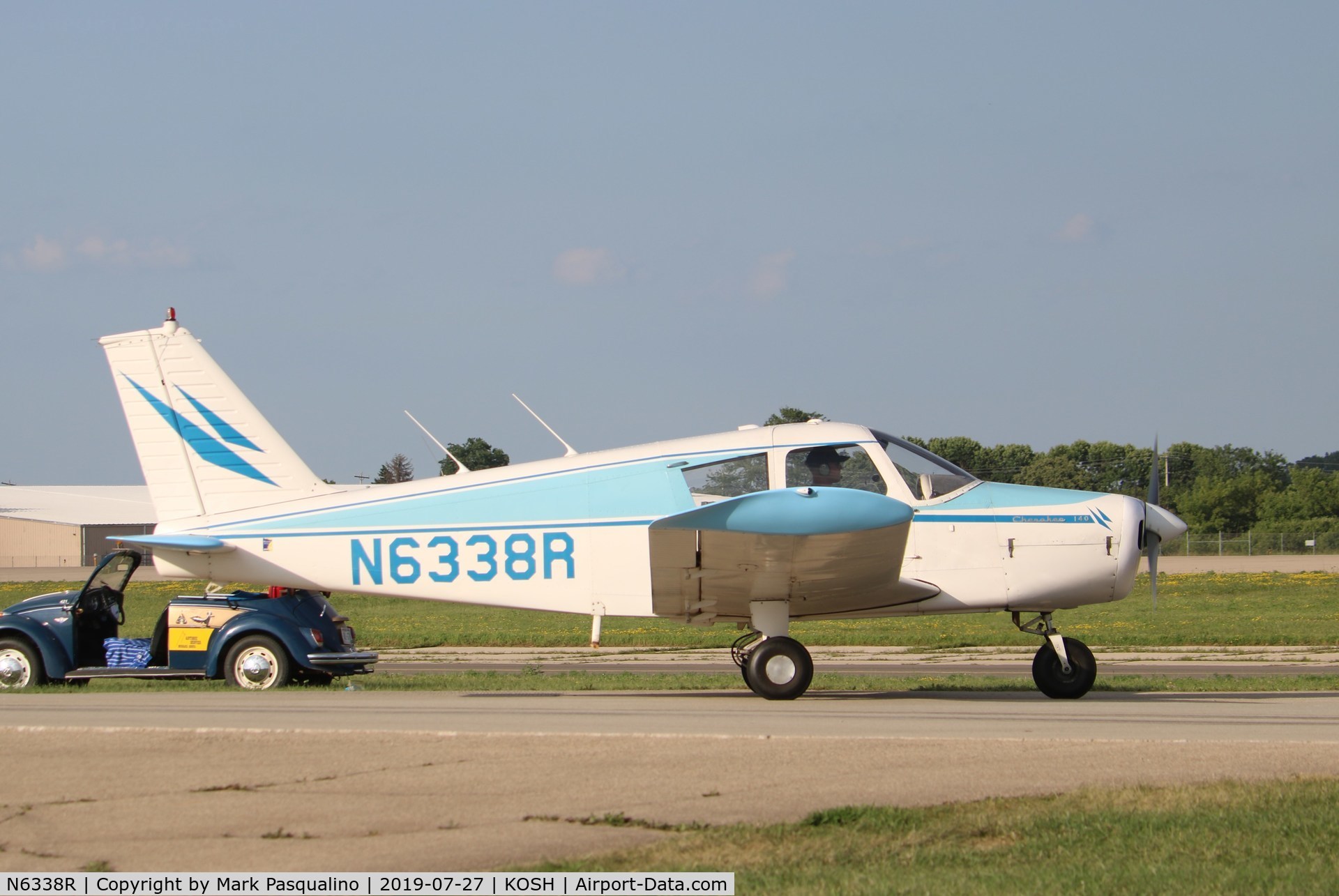 N6338R, 1966 Piper PA-28-140 Cherokee C/N 28-21507, Piper PA-28-140