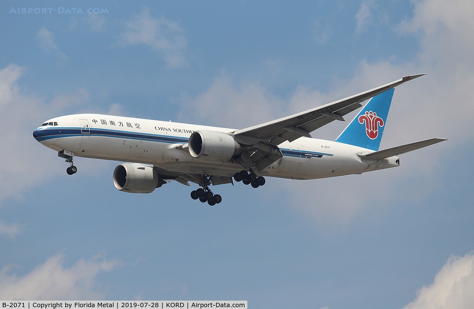 B-2071, 2009 Boeing 777-F1B C/N 37309, China Southern Cargo