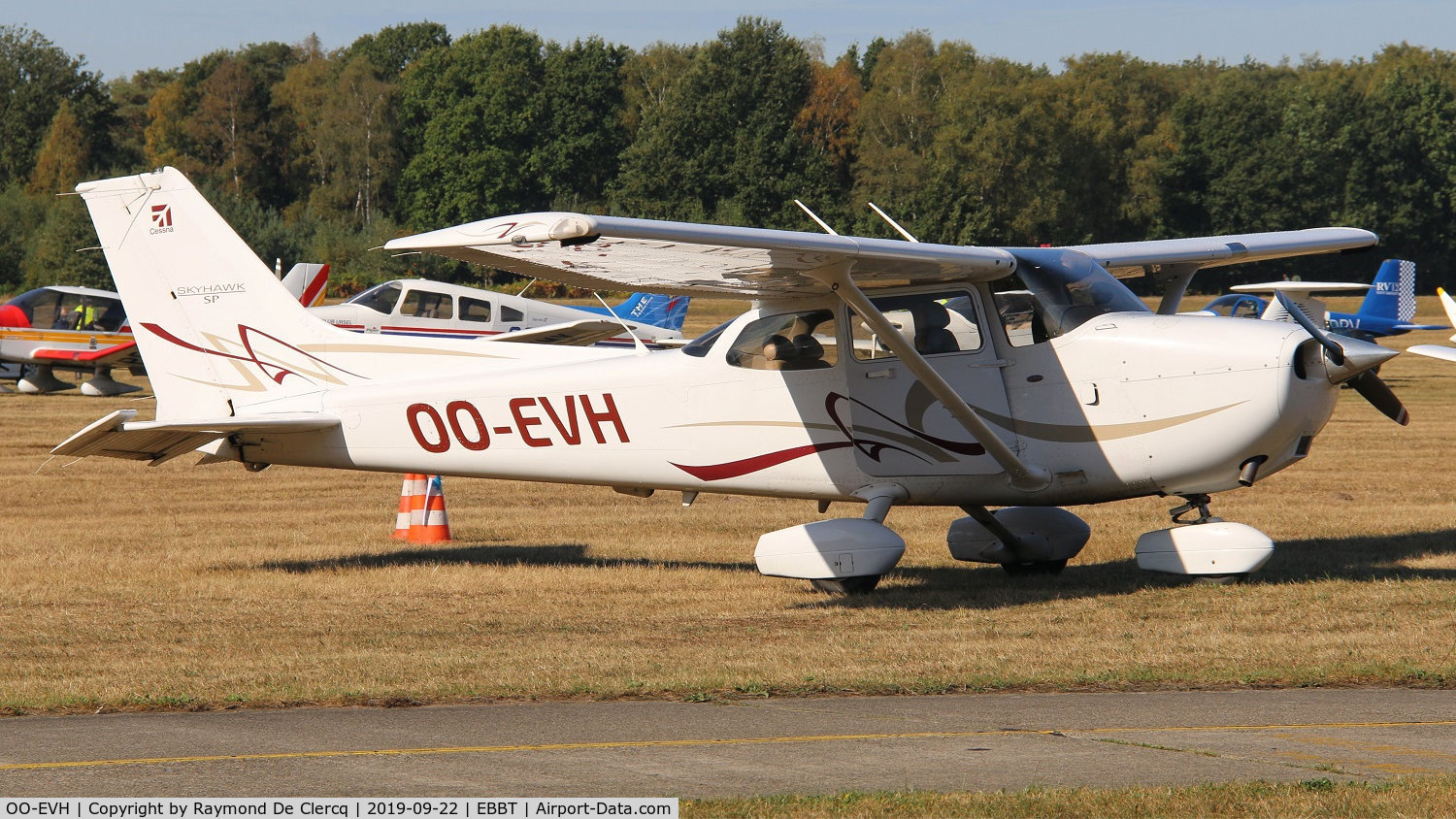 OO-EVH, 2008 Cessna 172S Skyhawk SP C/N 172S10755, Flying Festival at Brasschaat.