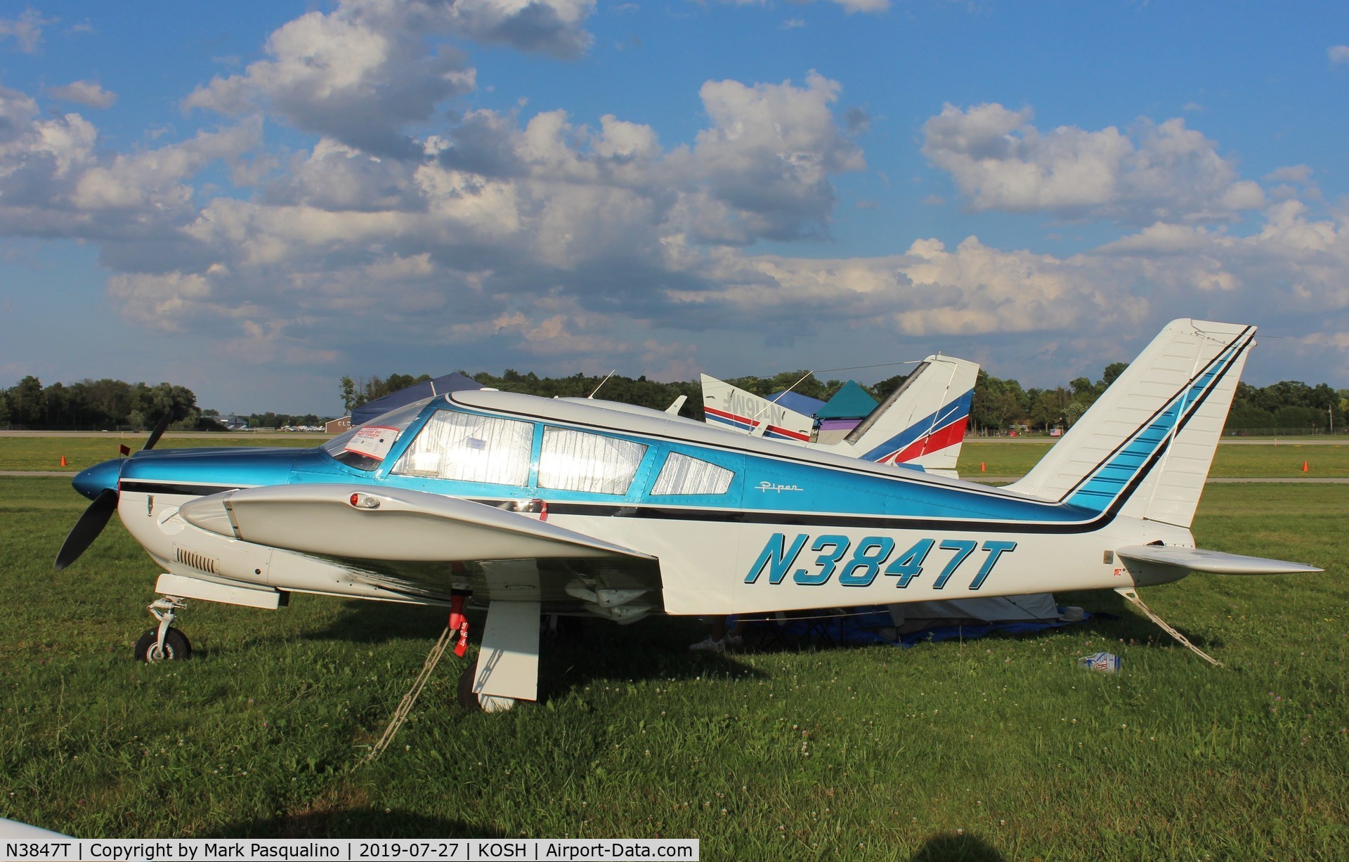 N3847T, 1967 Piper PA-28R-180 Cherokee Arrow C/N 28R-30168, Piper PA-28R-180