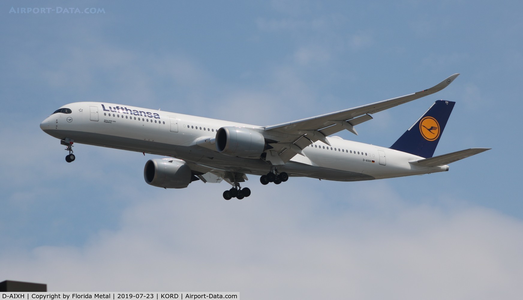 D-AIXH, 2017 Airbus A350-941 C/N 184, Lufthansa