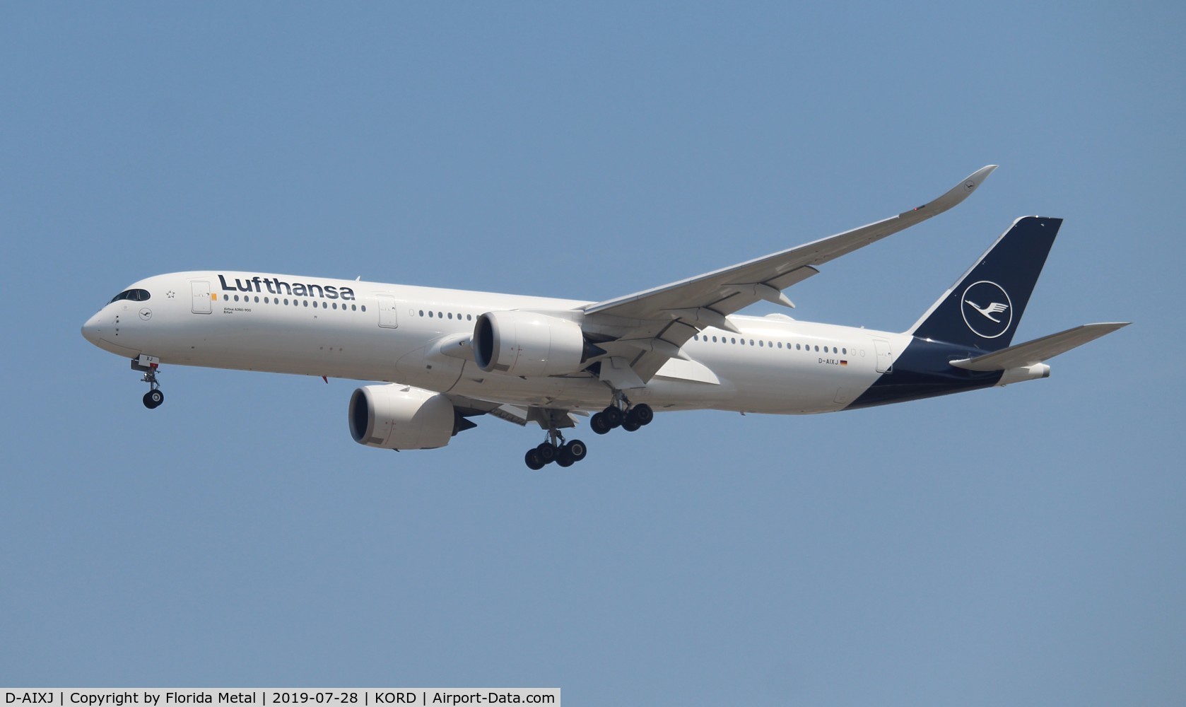 D-AIXJ, 2018 Airbus A350-941 C/N 209, Lufthansa