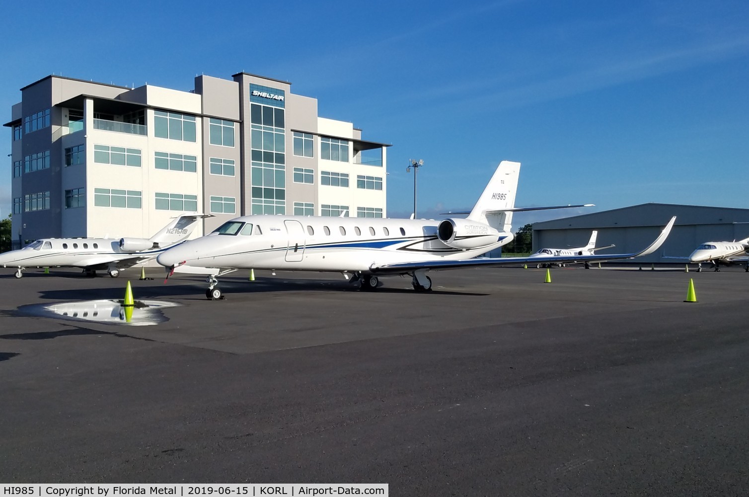 HI985, 2006 Cessna 680 Citation Soveregin C/N 680-0001, Helidosa