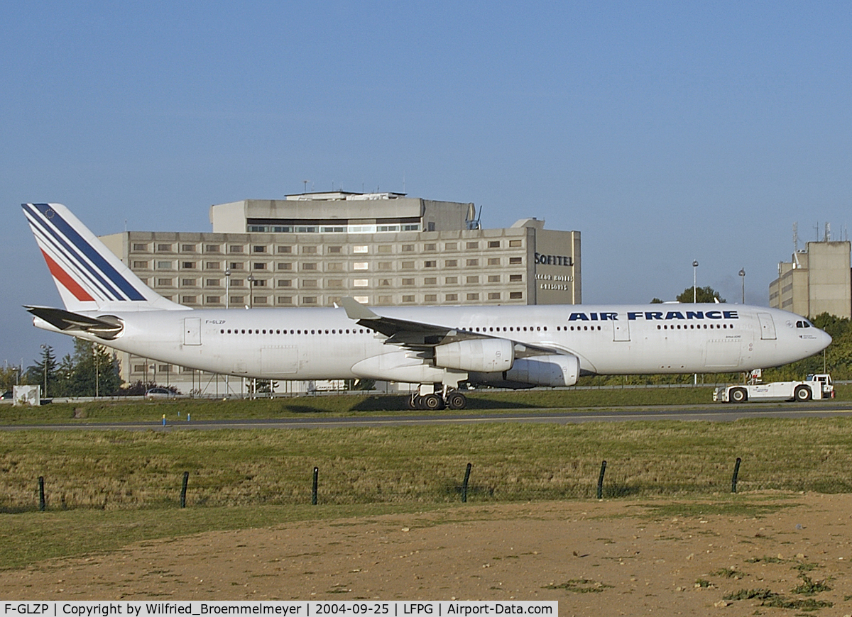 F-GLZP, 1999 Airbus A340-313X C/N 260, Air France
