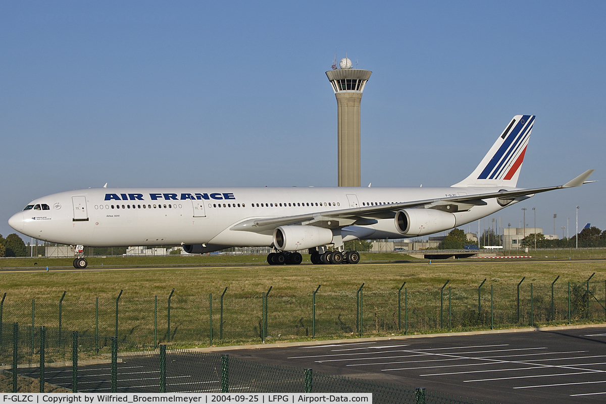 F-GLZC, 1993 Airbus A340-312 C/N 029, Air France