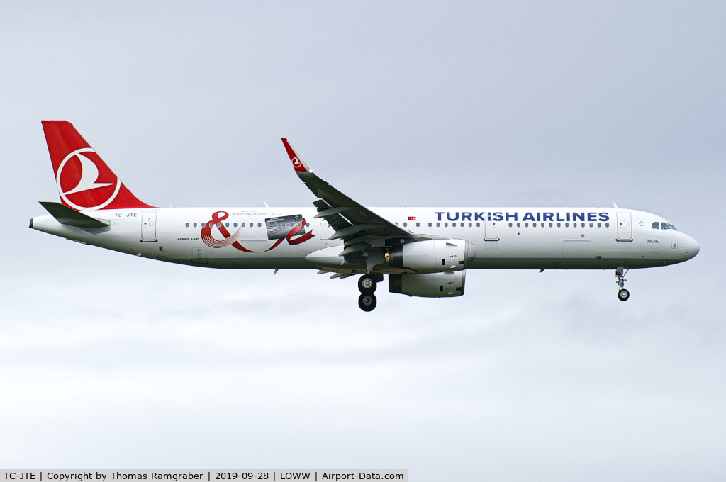 TC-JTE, 2015 Airbus A321-231 C/N 6869, Turkish Airlines Airbus A321