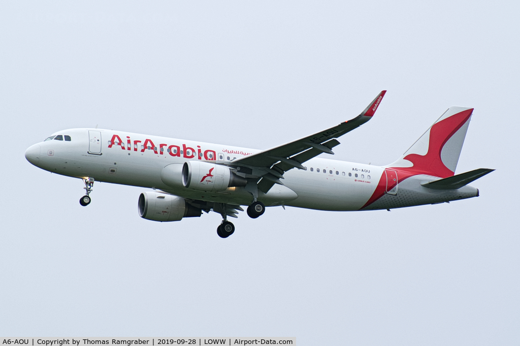A6-AOU, 2017 Airbus A320-214 C/N 7886, Air Arabia Airbus A320