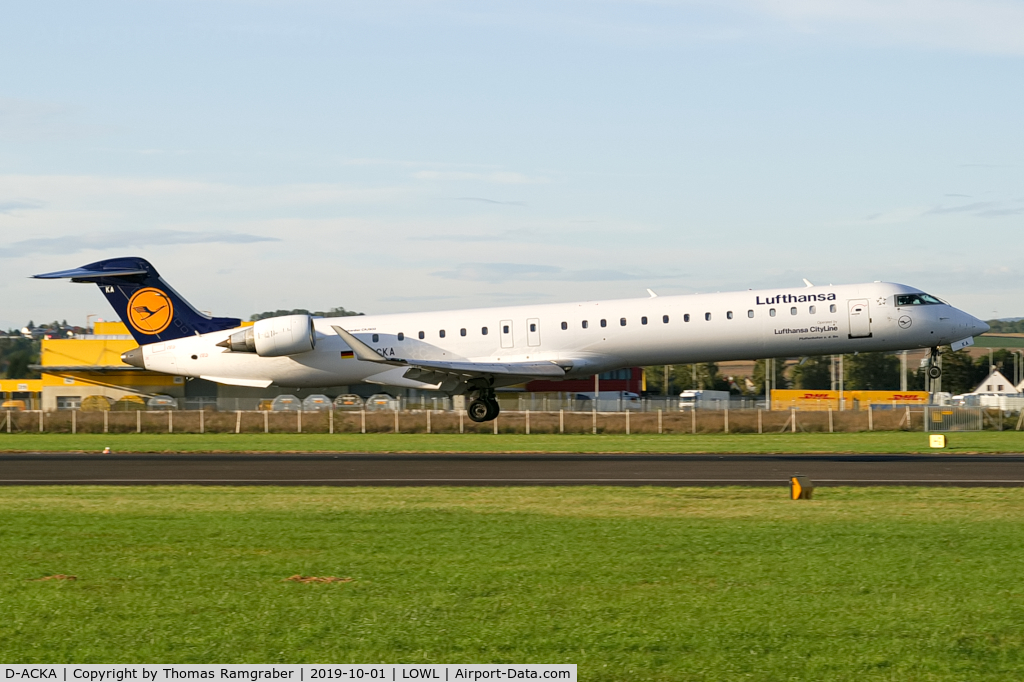 D-ACKA, 2006 Bombardier CRJ-900LR (CL-600-2D24) C/N 15072, Lufthansa Canadair Regionaljet 900
