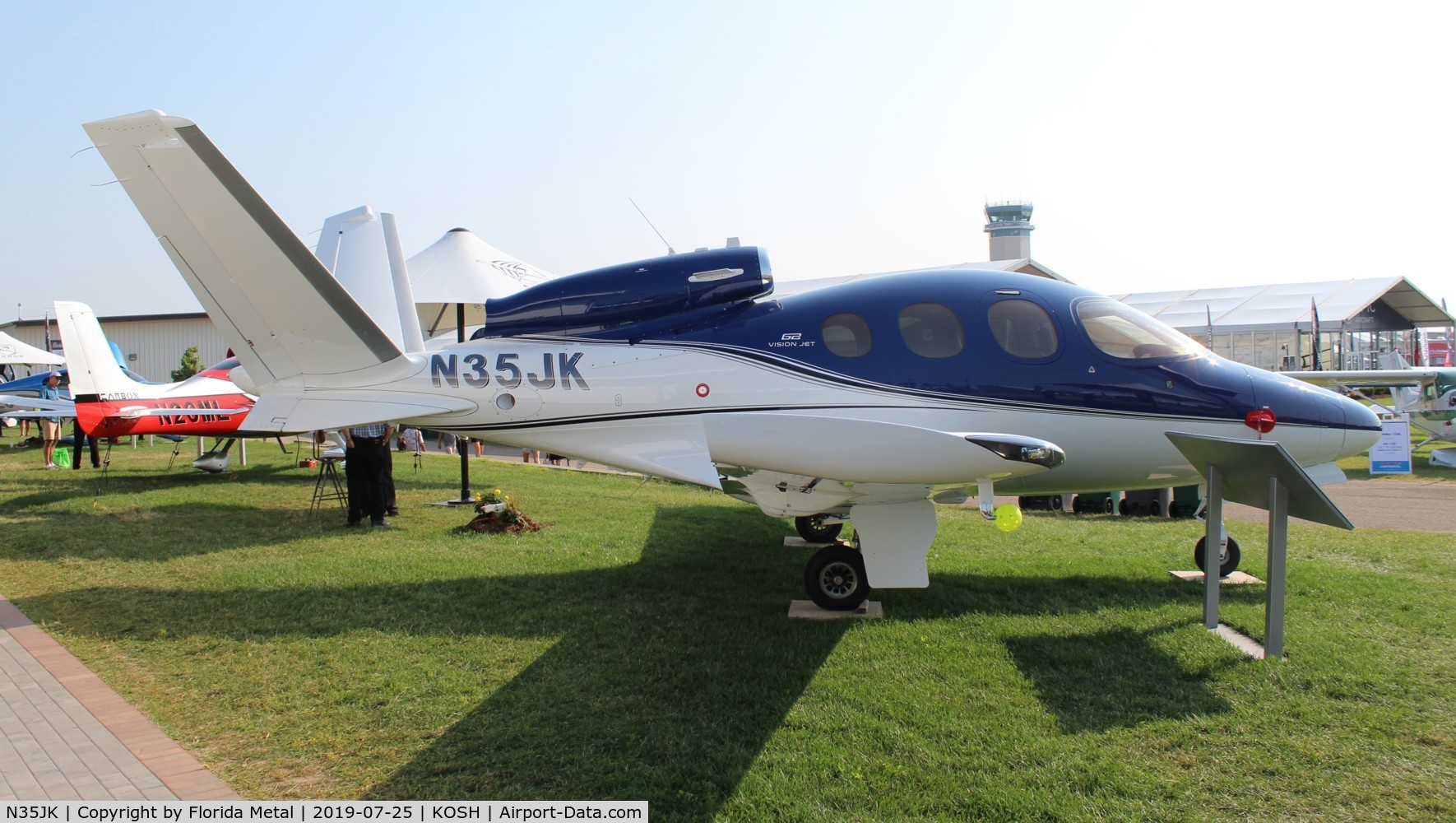 N35JK, 2019 Cirrus SF50 Vision C/N 0119, Cirrus Jet