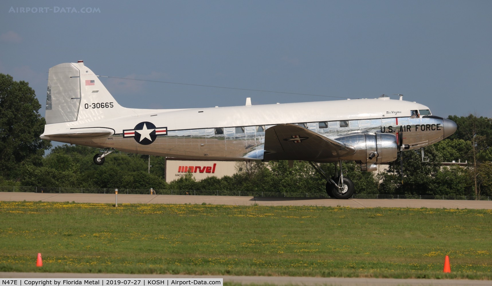 N47E, 1943 Douglas DC-3C (C-47A-60-DL) C/N 13816, C-47A
