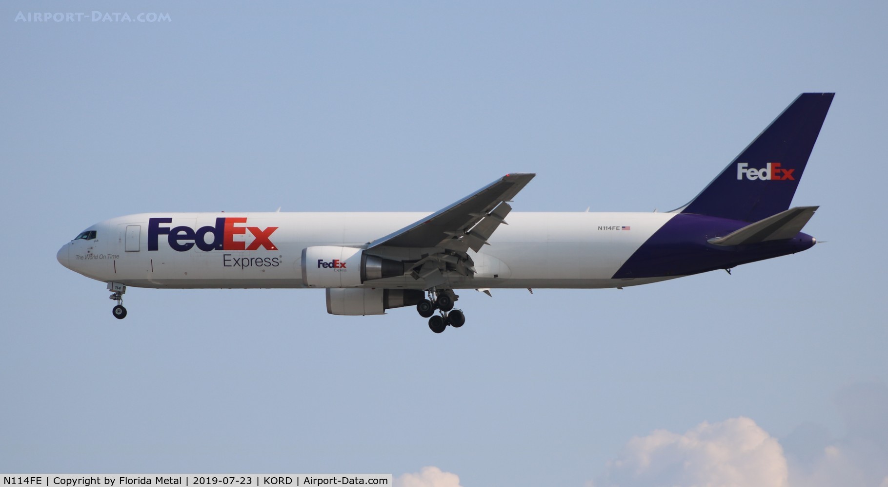 N114FE, 2015 Boeing 767-3S2F/ER C/N 42712, FedEx