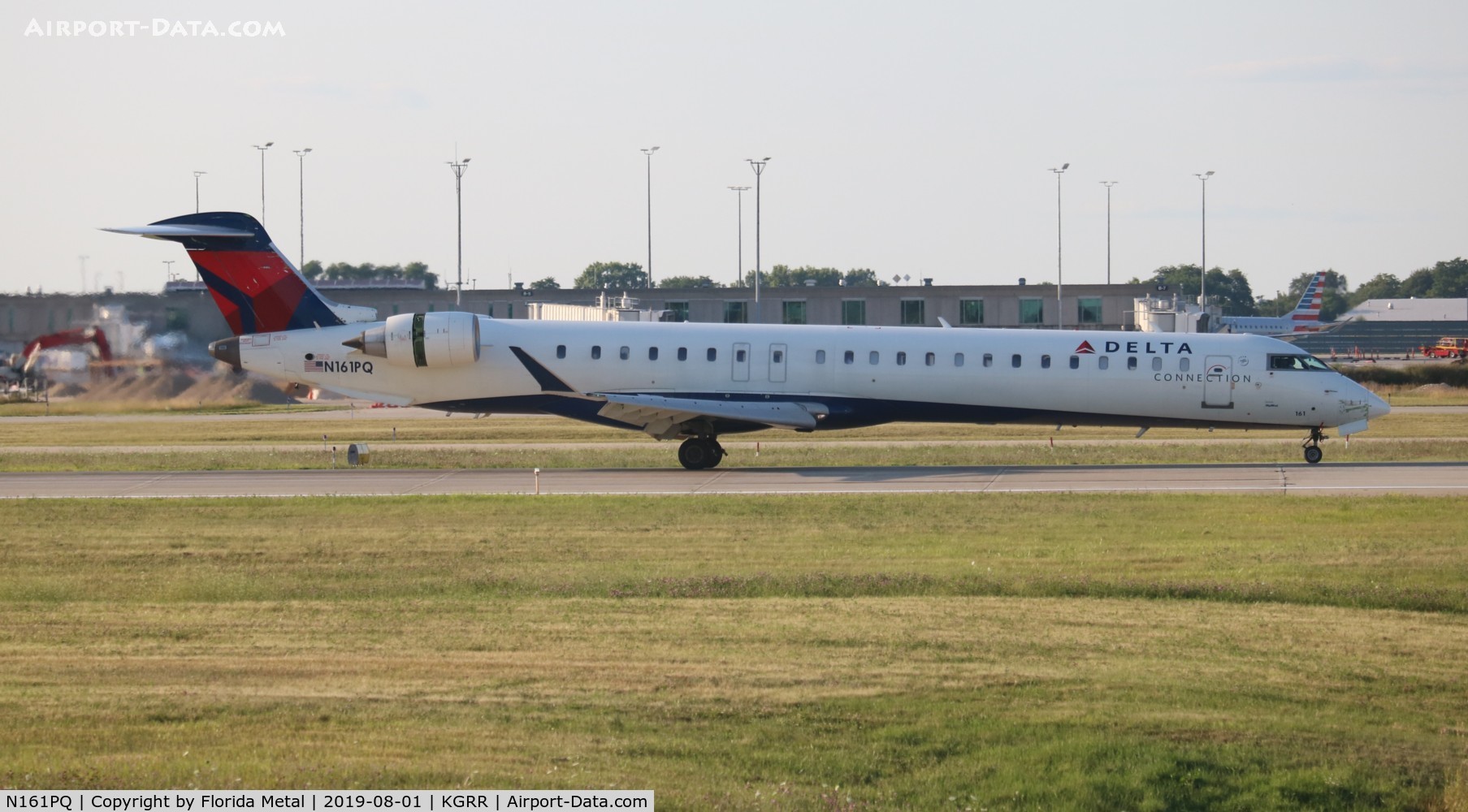 N161PQ, 2008 Bombardier CRJ-900ER (CL-600-2D24) C/N 15161, Delta Connection