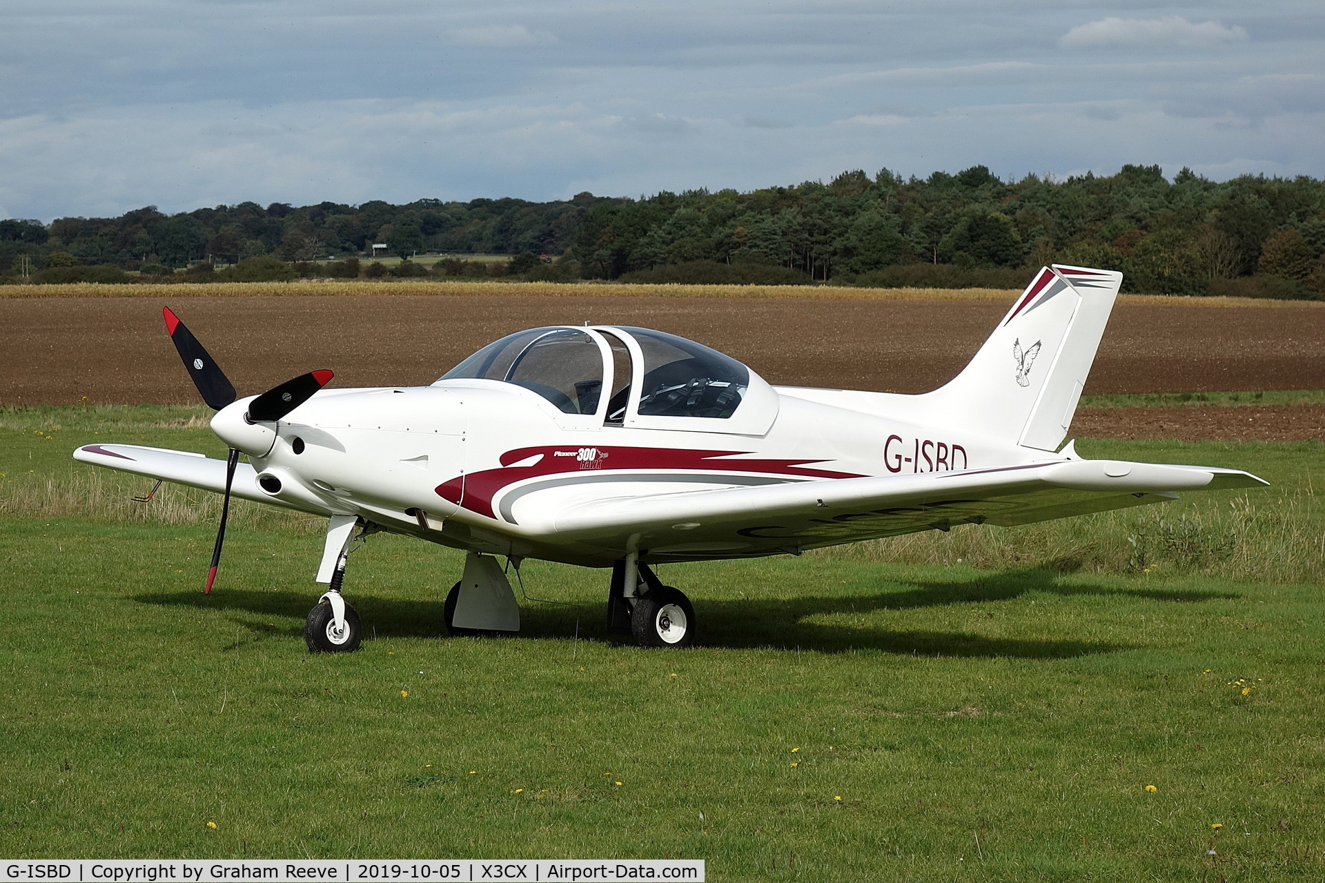 G-ISBD, 2018 Alpi Aviation Pioneer 300 Hawk C/N LAA 330A-15043, Parked at Northrepps.