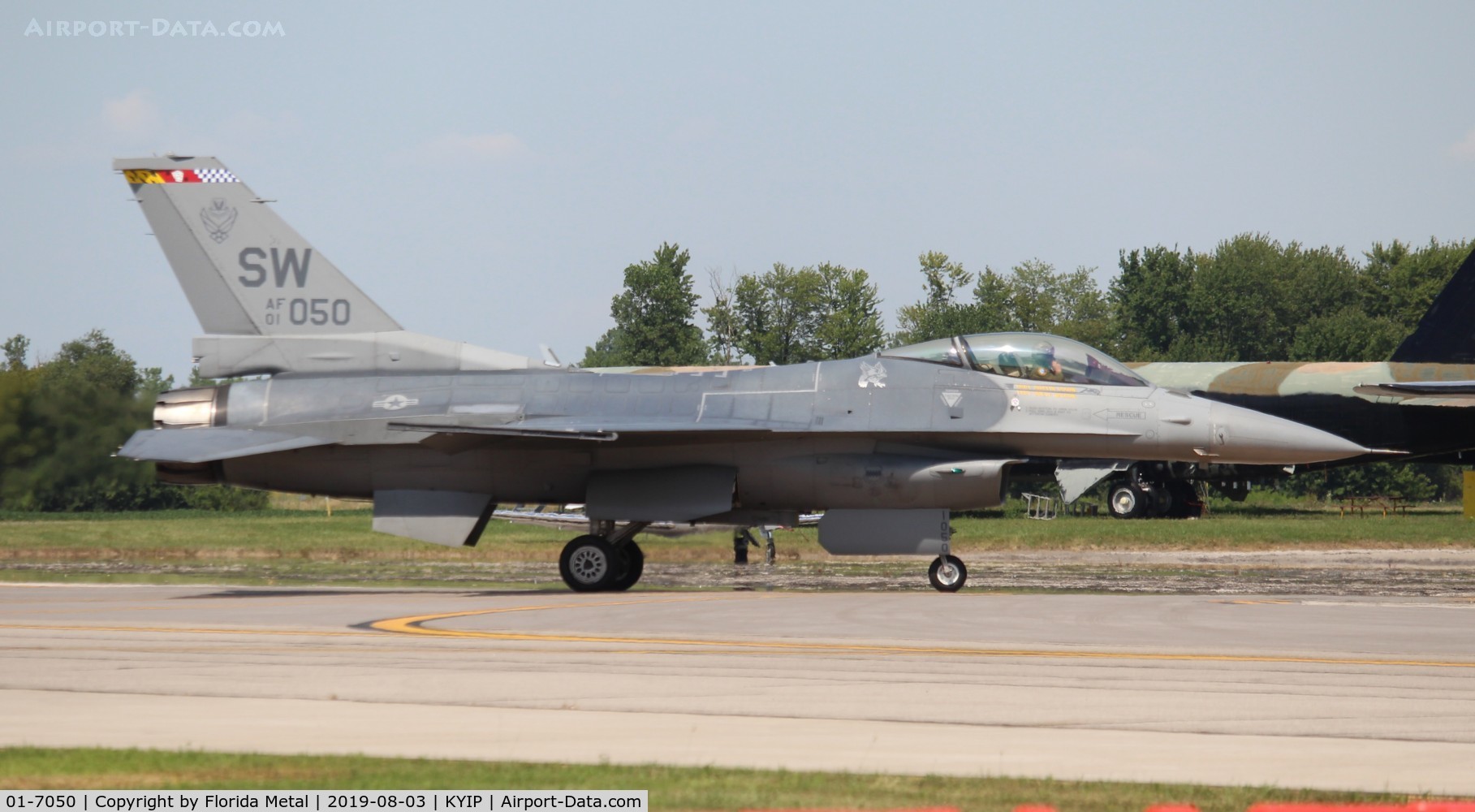 01-7050, 2001 Lockheed Martin F-16CJ Fighting Falcon C/N CC-228, Thunder Over Michigan 2019