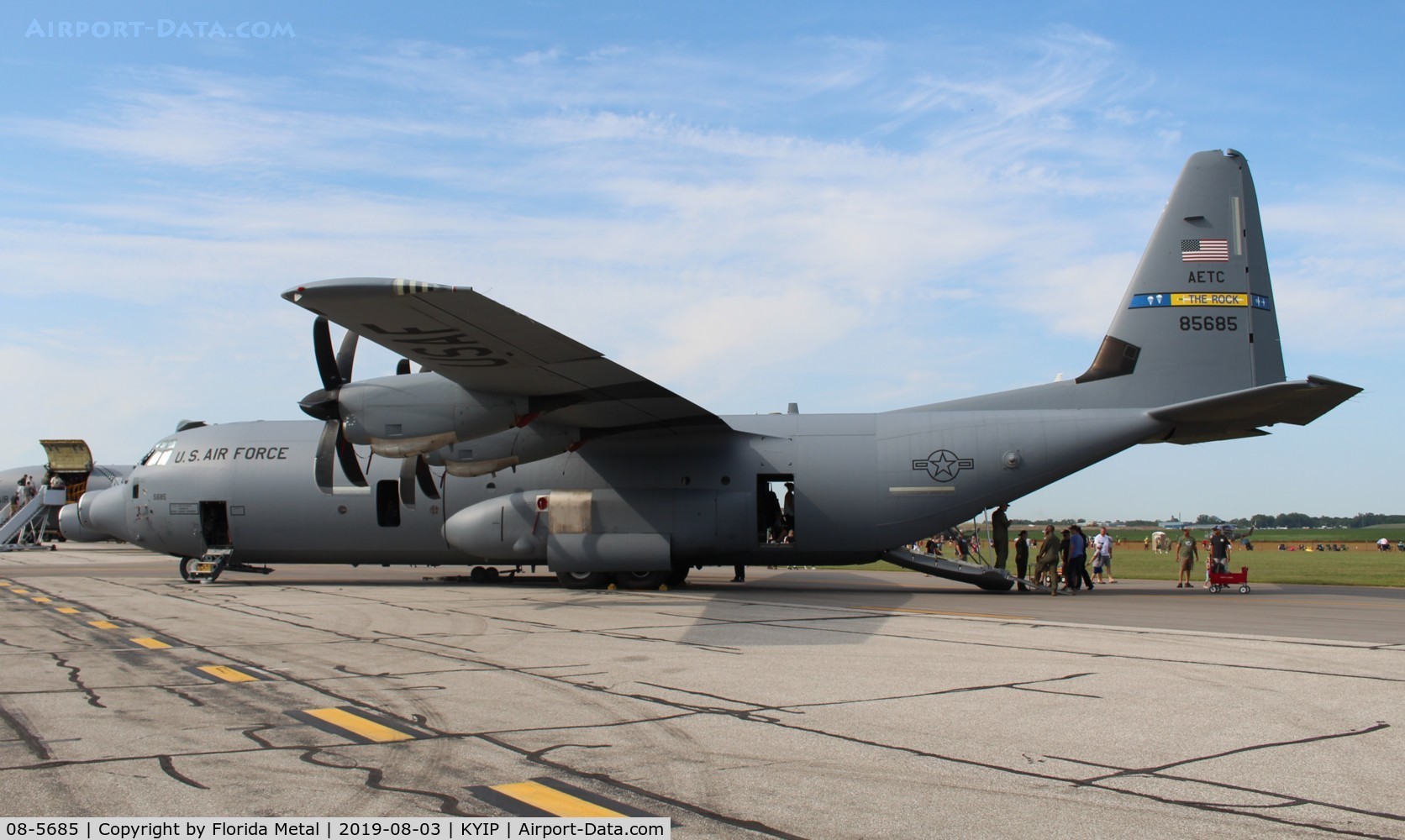 08-5685, 2008 Lockheed Martin C-130J-30 Super Hercules C/N 382-5685, Thunder Over Michigan 2019