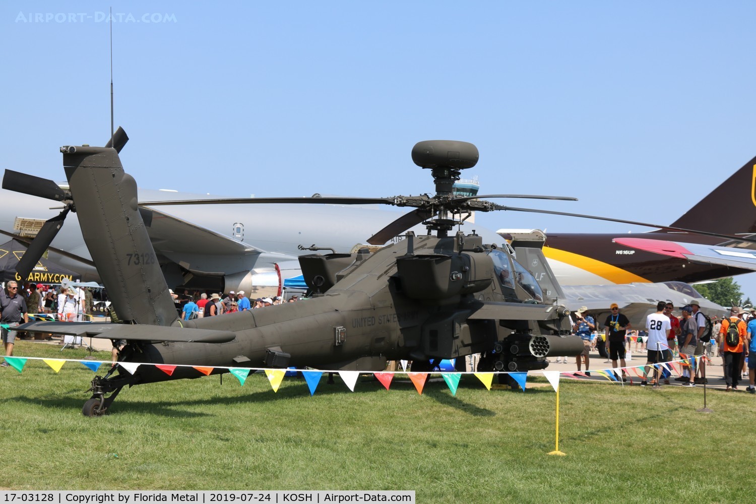 17-03128, 2017 Boeing AH-64E Apache Guardian C/N MM128, Air Venture 2019