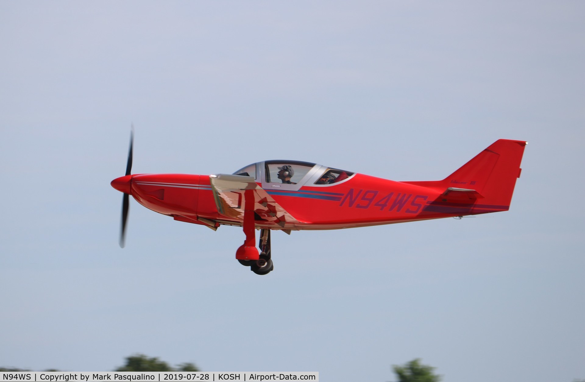 N94WS, 1994 Stoddard-Hamilton Glasair III C/N 3176, Glasair III