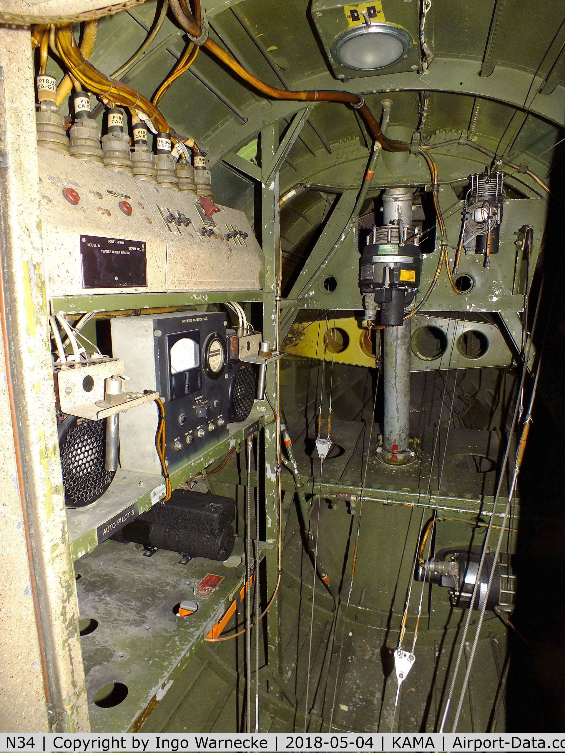 N34, 1945 Douglas R4D-7 C/N 33359, Douglas DC-3C (formerly Federal Airways Flight Inspection) at the Texas Air & Space Museum, Amarillo TX  #i