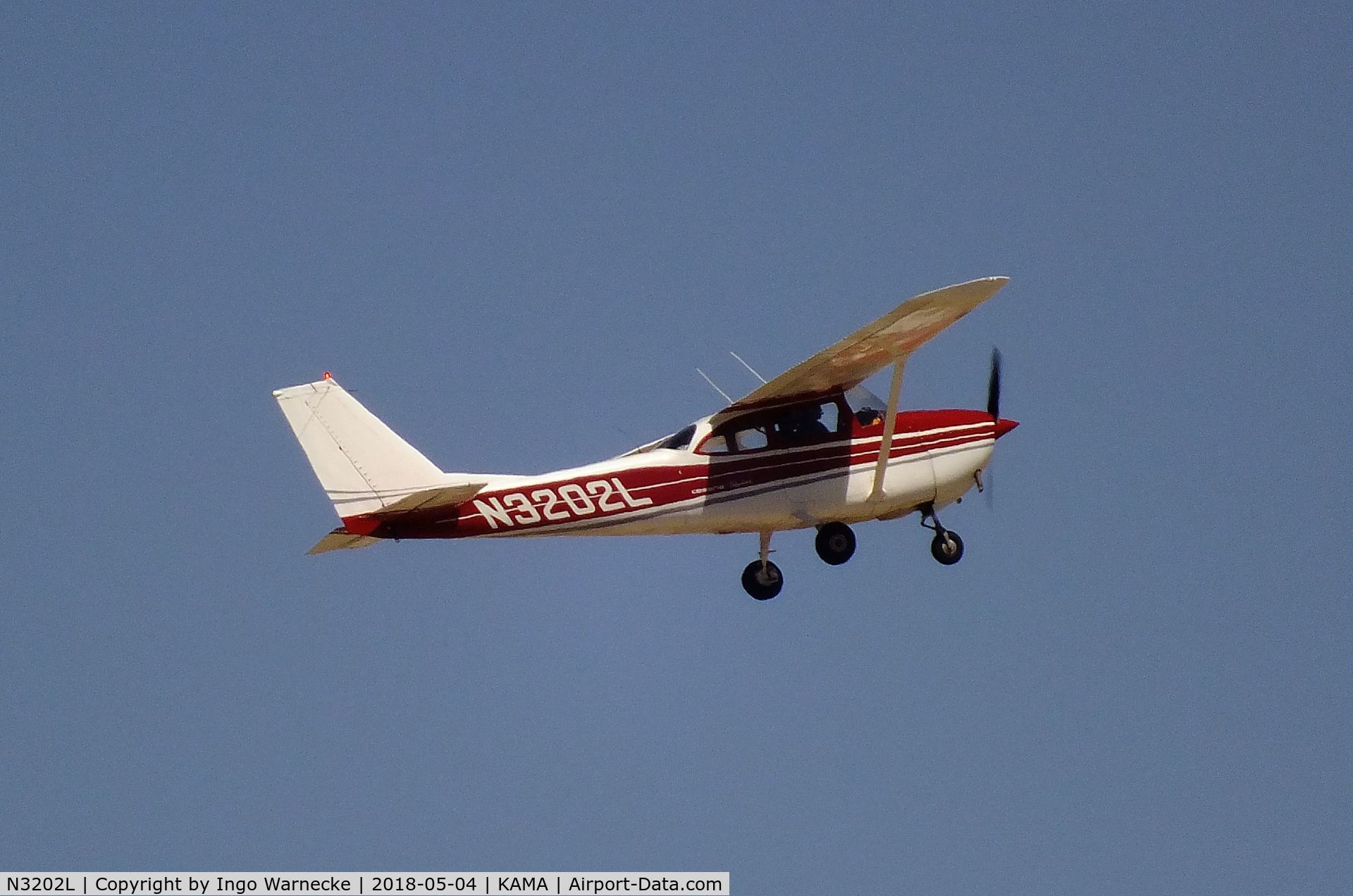 N3202L, 1967 Cessna 172H C/N 17256102, Cessna 172H Skyhawk at Rick Husband Amarillo International Airport, Amarillo TX