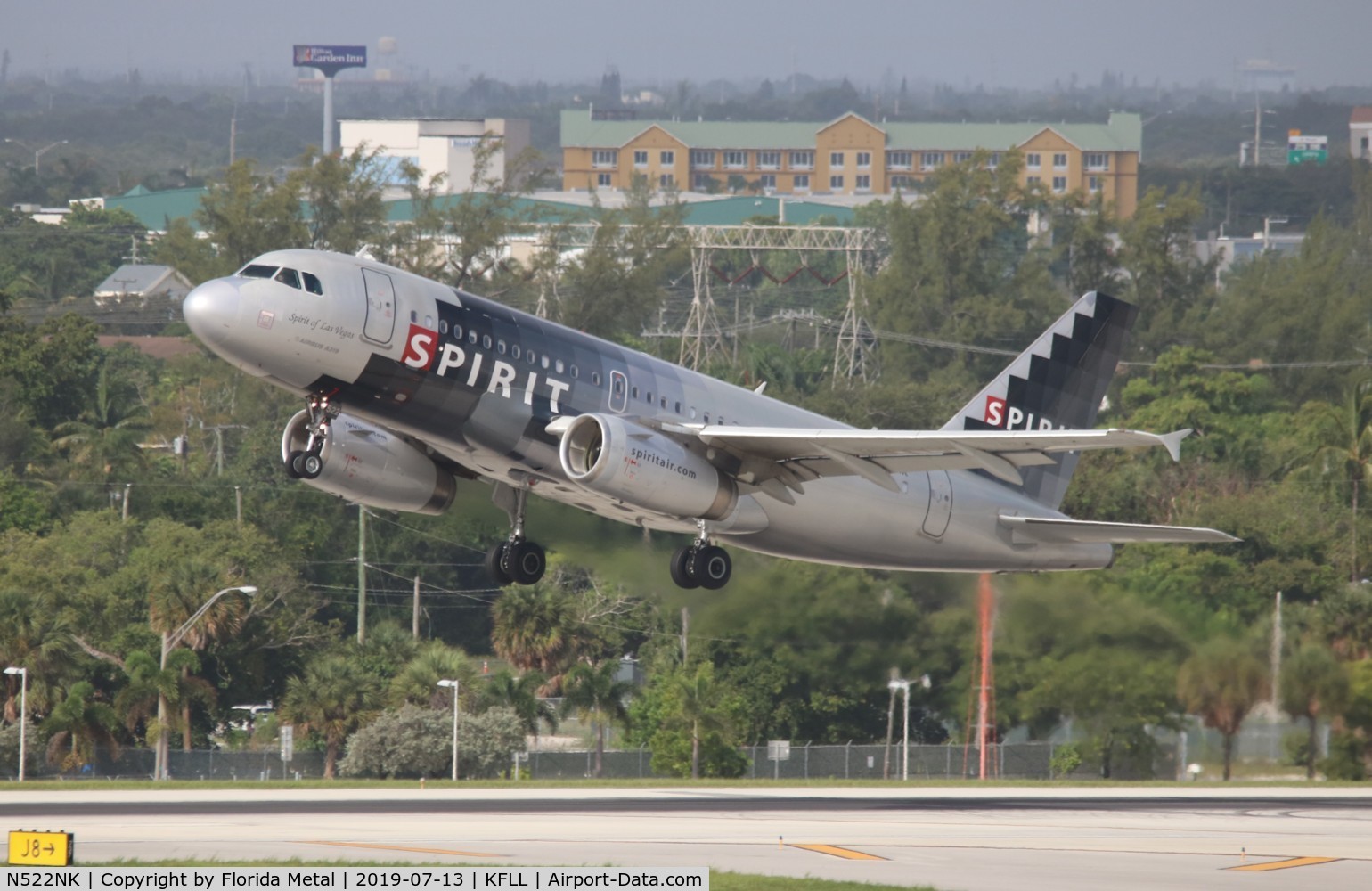 N522NK, 2006 Airbus A319-132 C/N 2893, Spirit