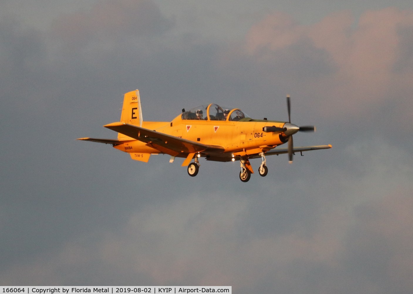 166064, Raytheon T-6B Texan II C/N PN-55, Thunder Over Michigan 2019