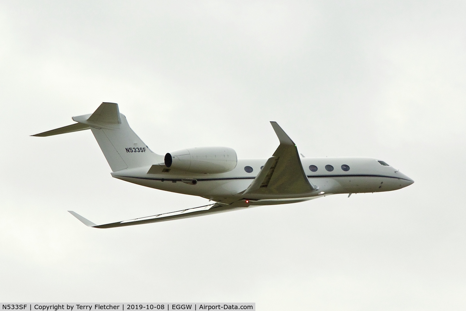 N533SF, 2018 Gulfstream Aerospace G500 C/N 72017, G500 at Luton