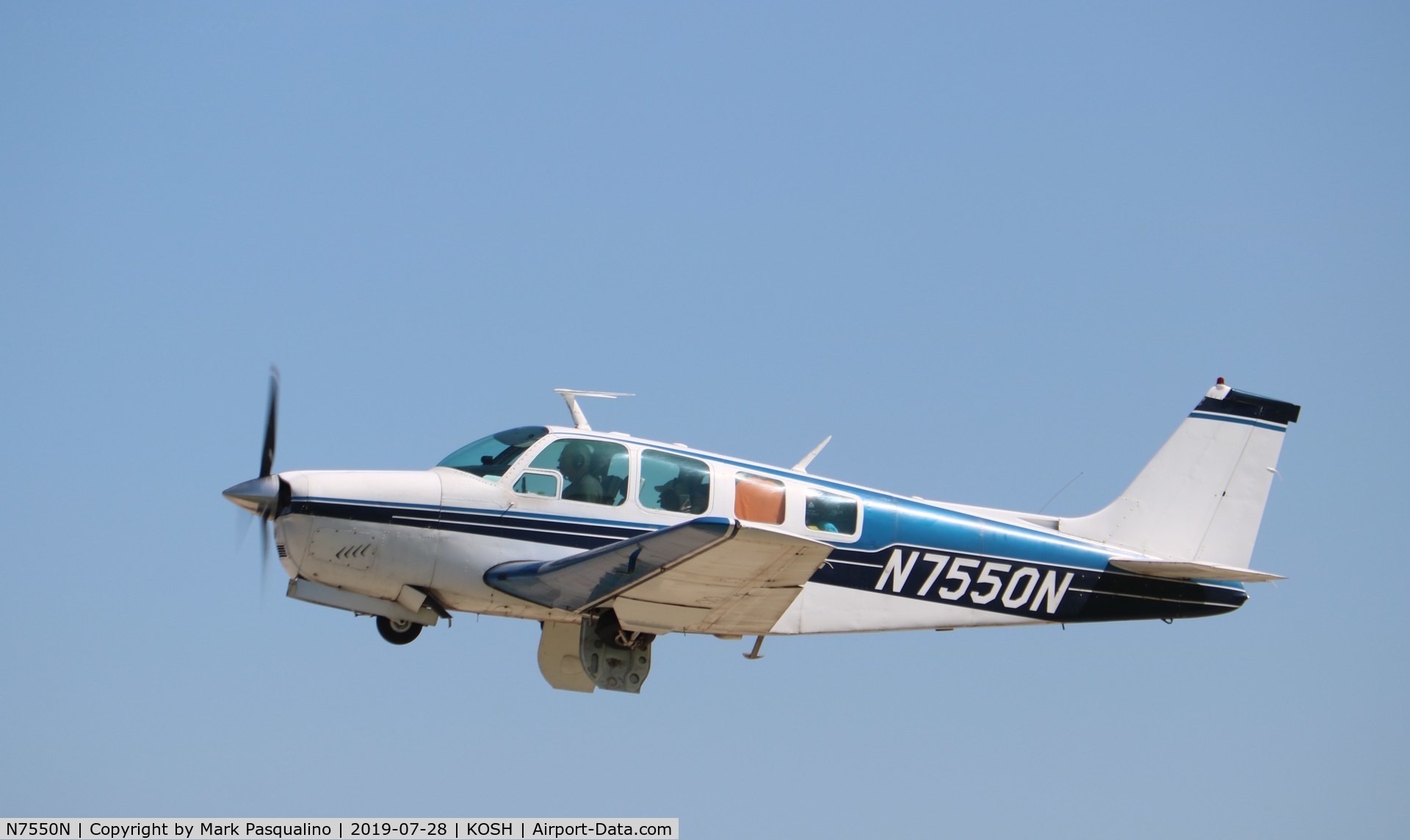 N7550N, 1968 Beech 36 Bonanza C/N E-67, Beech 36