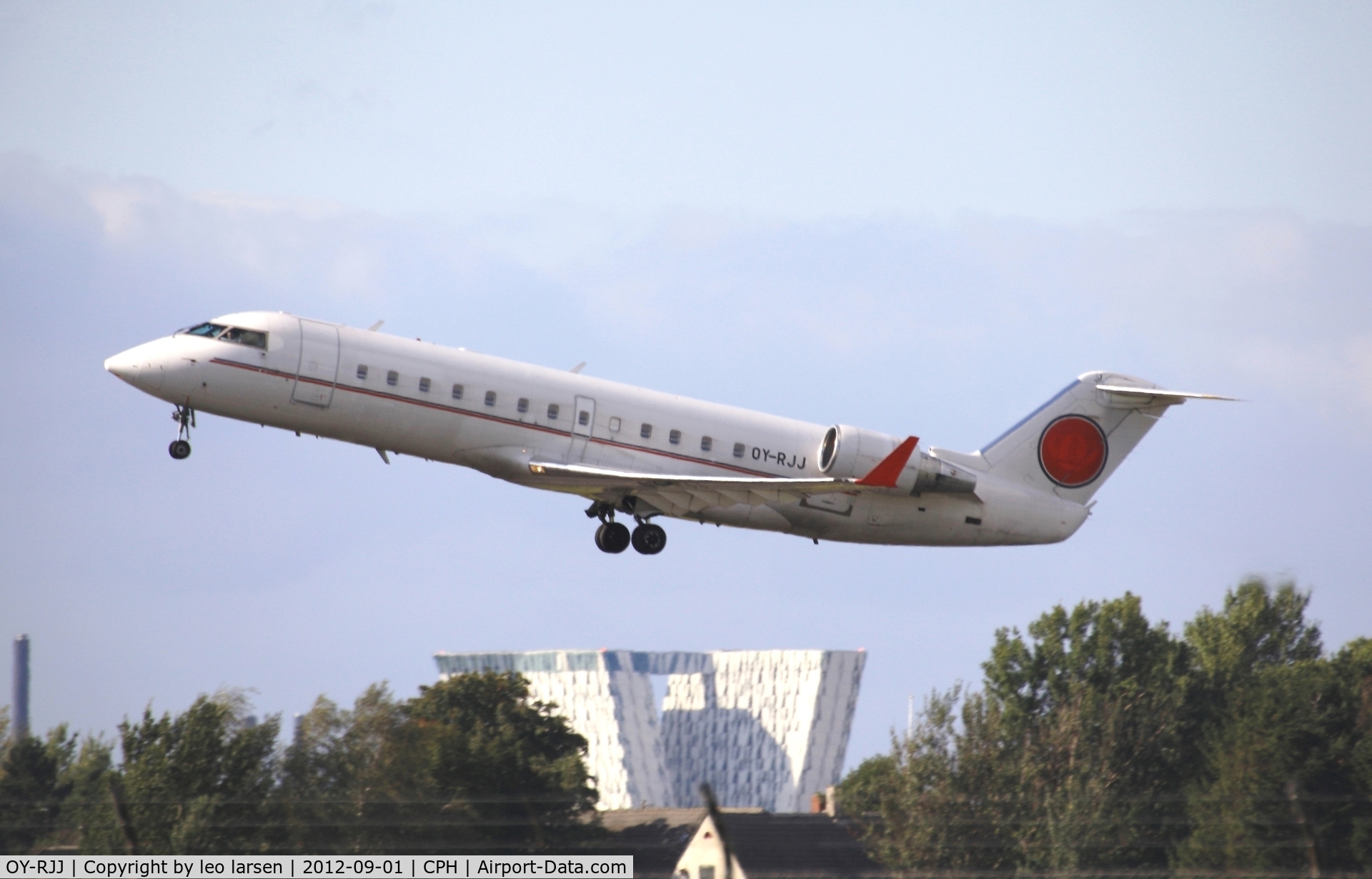 OY-RJJ, 2003 Bombardier CRJ-200ER (CL-600-2B19) C/N 7784, Copenhagen 1.9.2012