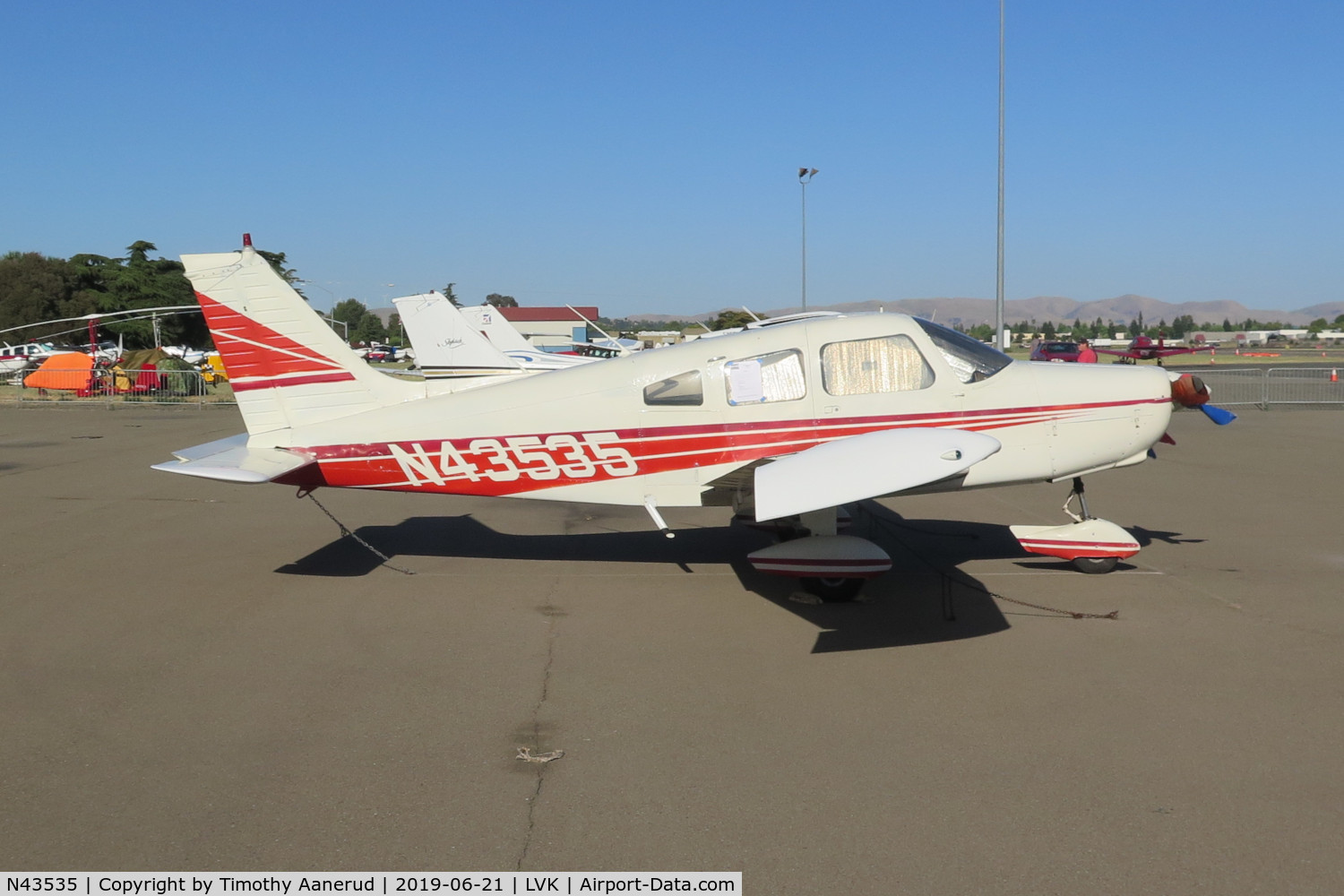 N43535, 1974 Piper PA-28-151 C/N 28-7415519, 1974 Piper PA-28-151, c/n: 28-7415519, 2019 AOPA Livermore Fly-In
