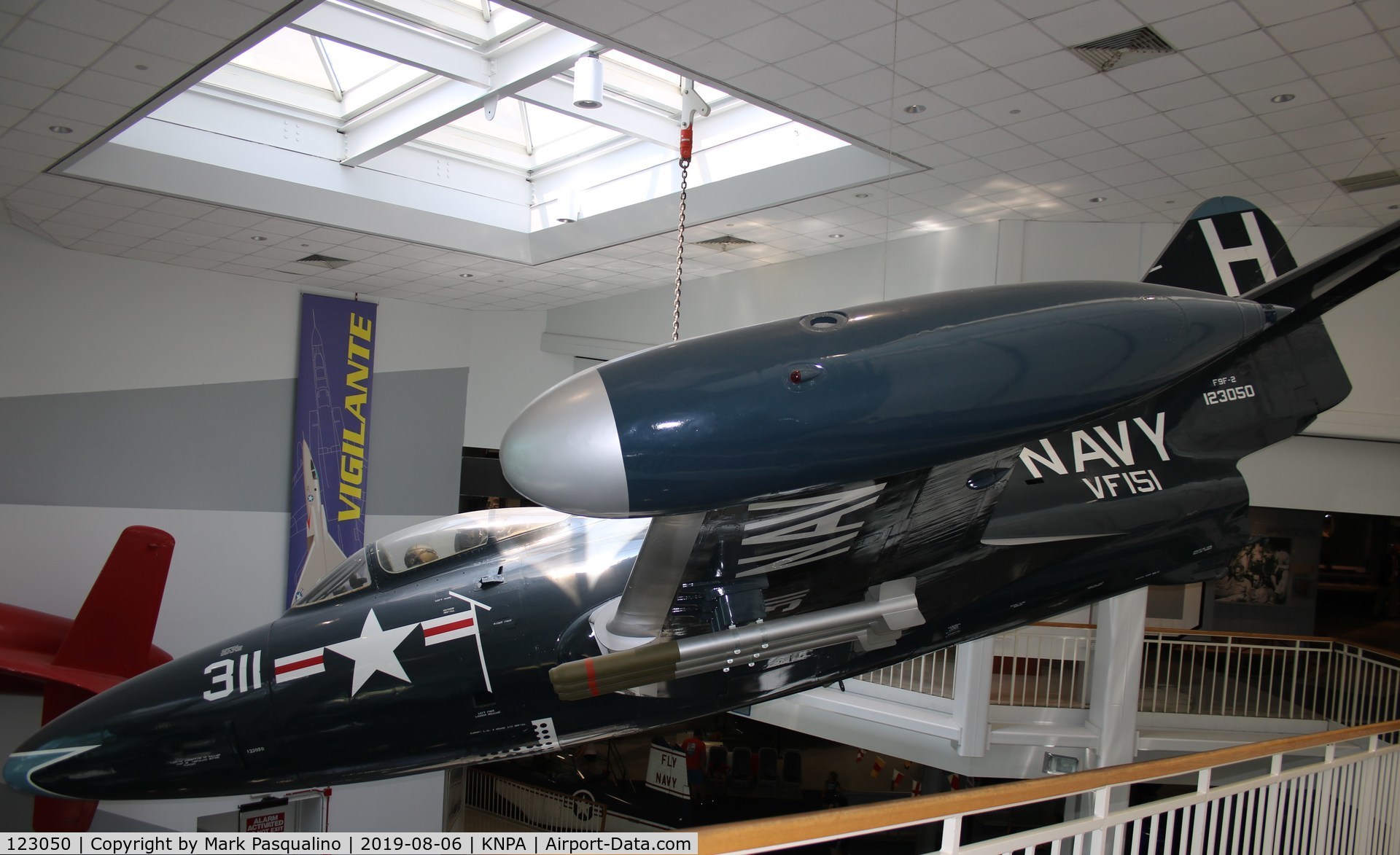 123050, Grumman F9F-2 Panther C/N K-65, Grumman F9F-2