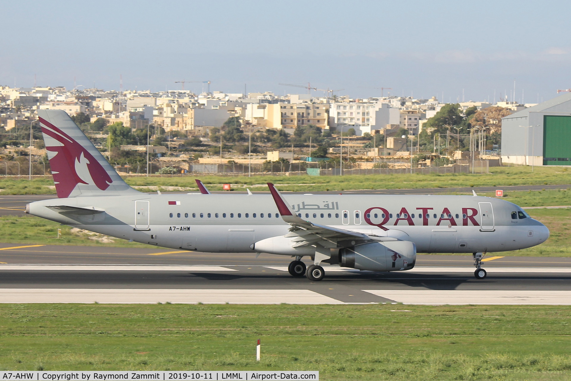 A7-AHW, 2012 Airbus A320-232 C/N 5217, A320 A7-AHW Qatar Airways