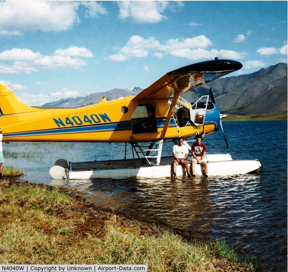 N4040W, 1957 De Havilland Canada U-6A Beaver C/N 1147, 1991 Trip to the Brooks Range, Alaska