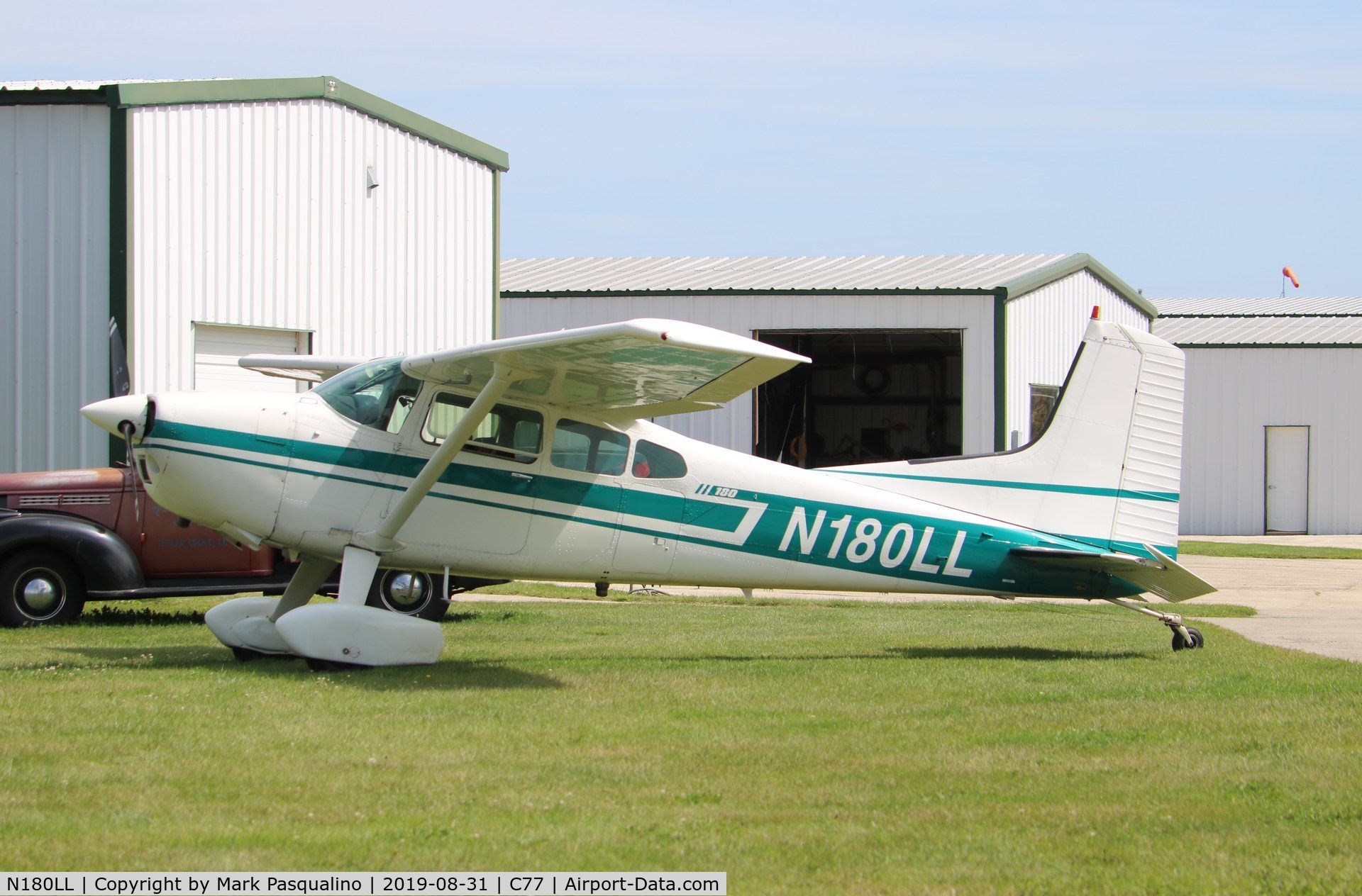 N180LL, 1977 Cessna 180K Skywagon C/N 18052868, Cessna 180K