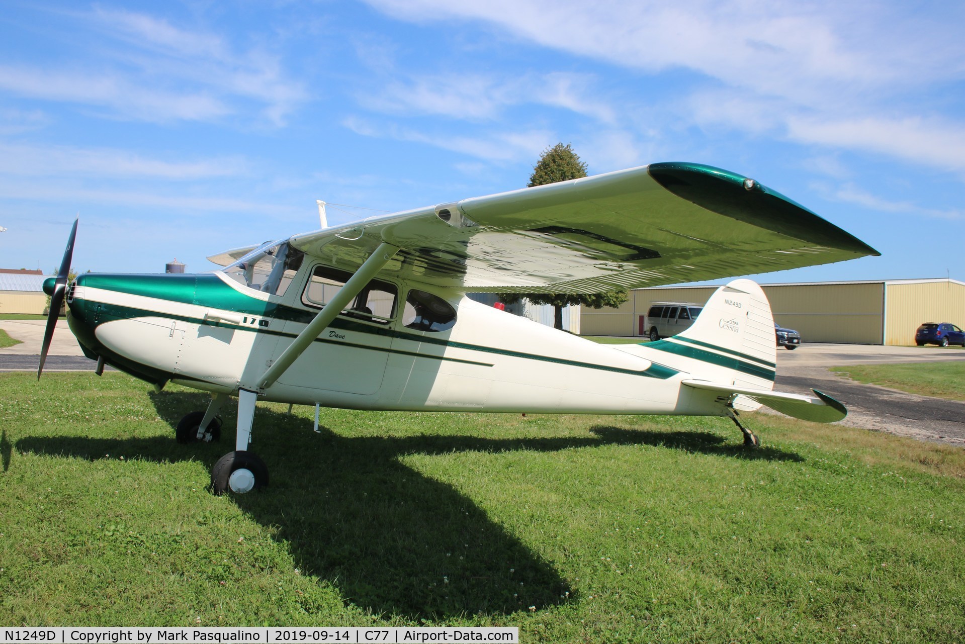 N1249D, 1951 Cessna 170A C/N 20121, Cessna 170A