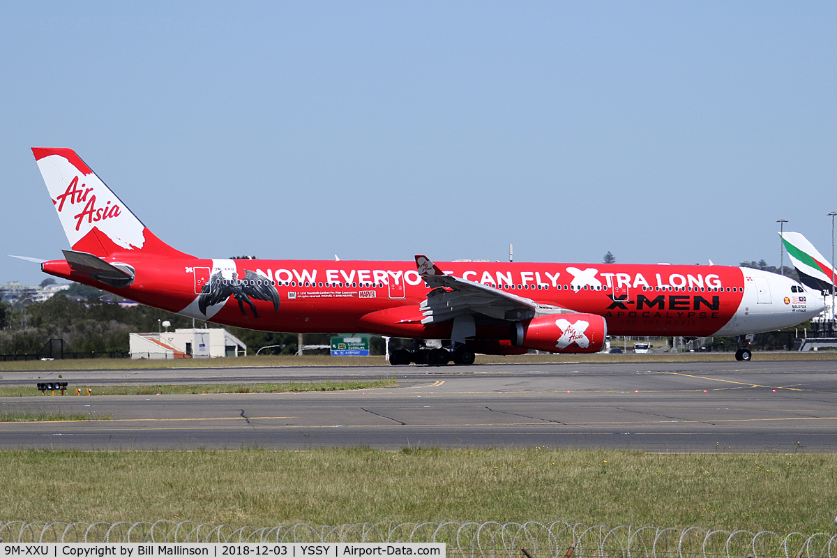 9M-XXU, 2014 Airbus A330-343 C/N 1581, X MEN C/S