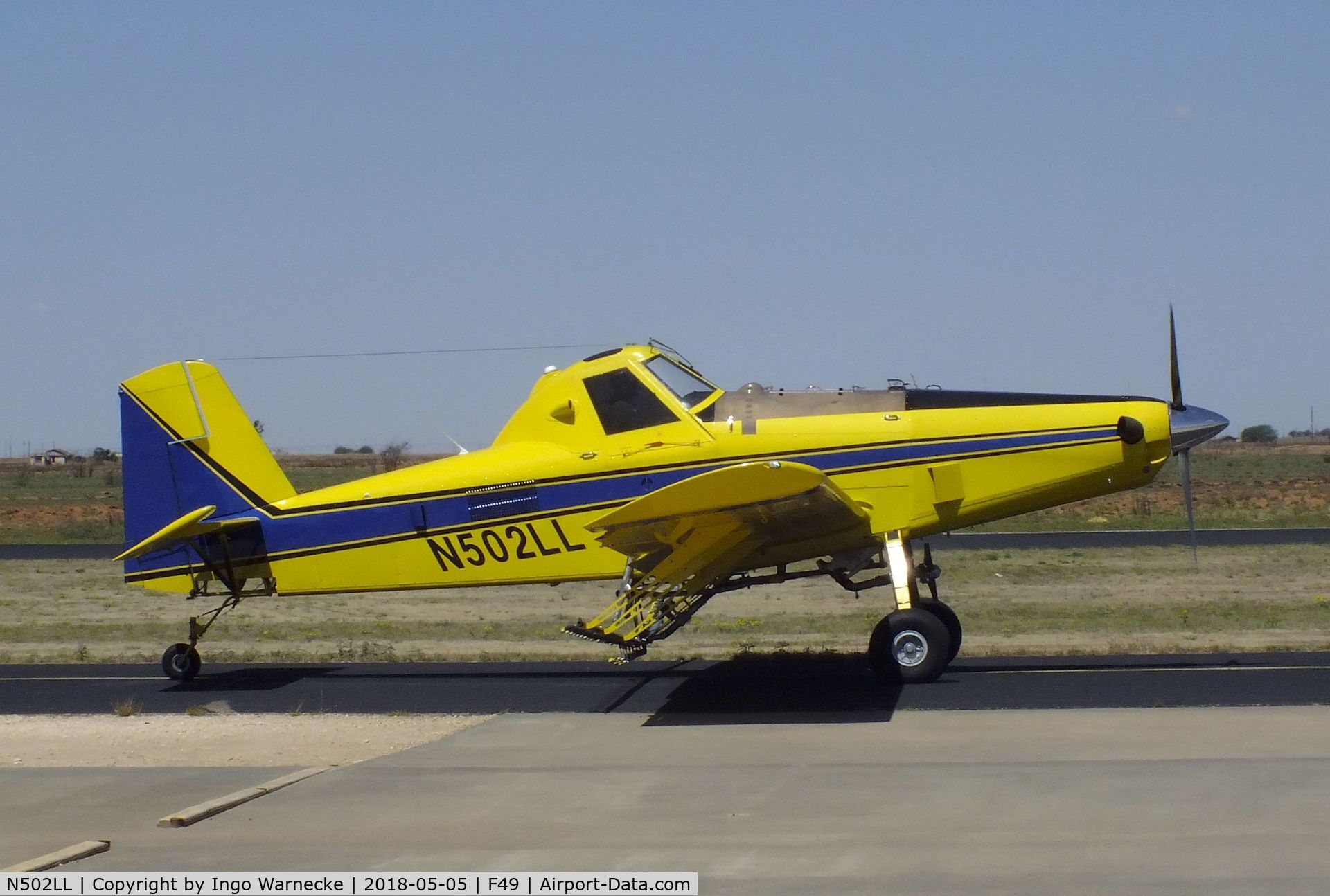 N502LL, 2013 Air Tractor AT-502B C/N 502B-2911, Air Tractor AT-502B at Slaton Municipal Airport, Slaton TX