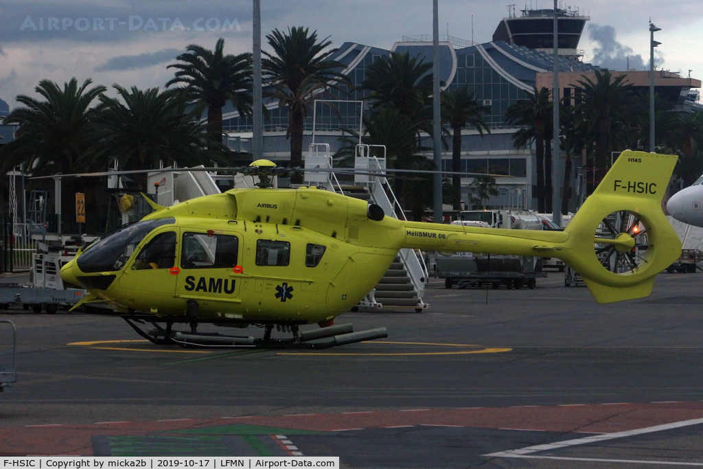 F-HSIC, 2019 Airbus Helicopters EC-145T-2 (BK-117D-2) C/N 20269, Parked