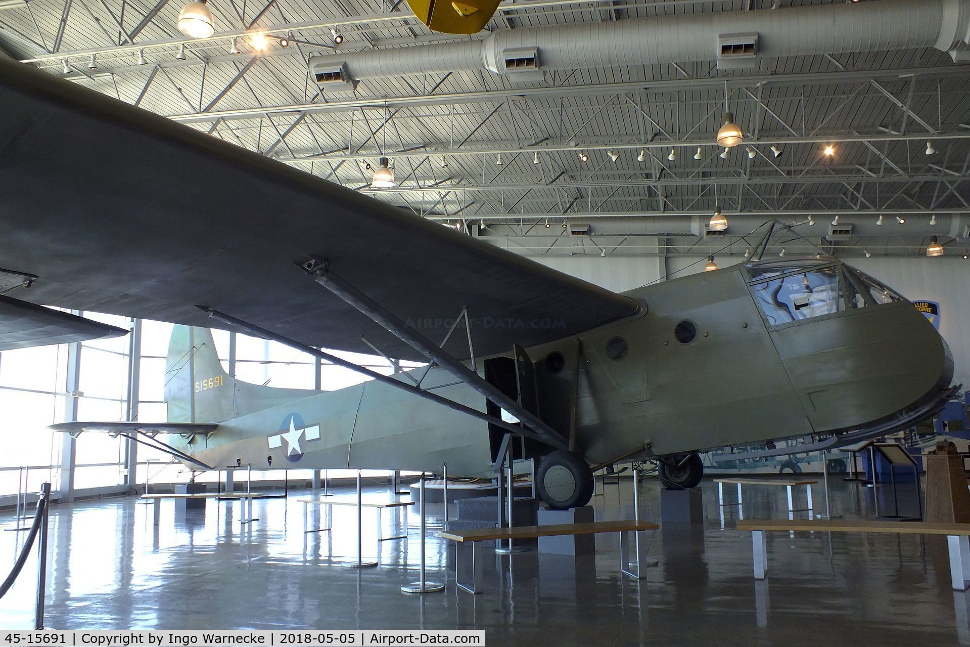 45-15691, 1945 Waco CG-4A C/N Not found, Waco CG-4A Hadrian at the Silent Wings Museum, Lubbock TX
