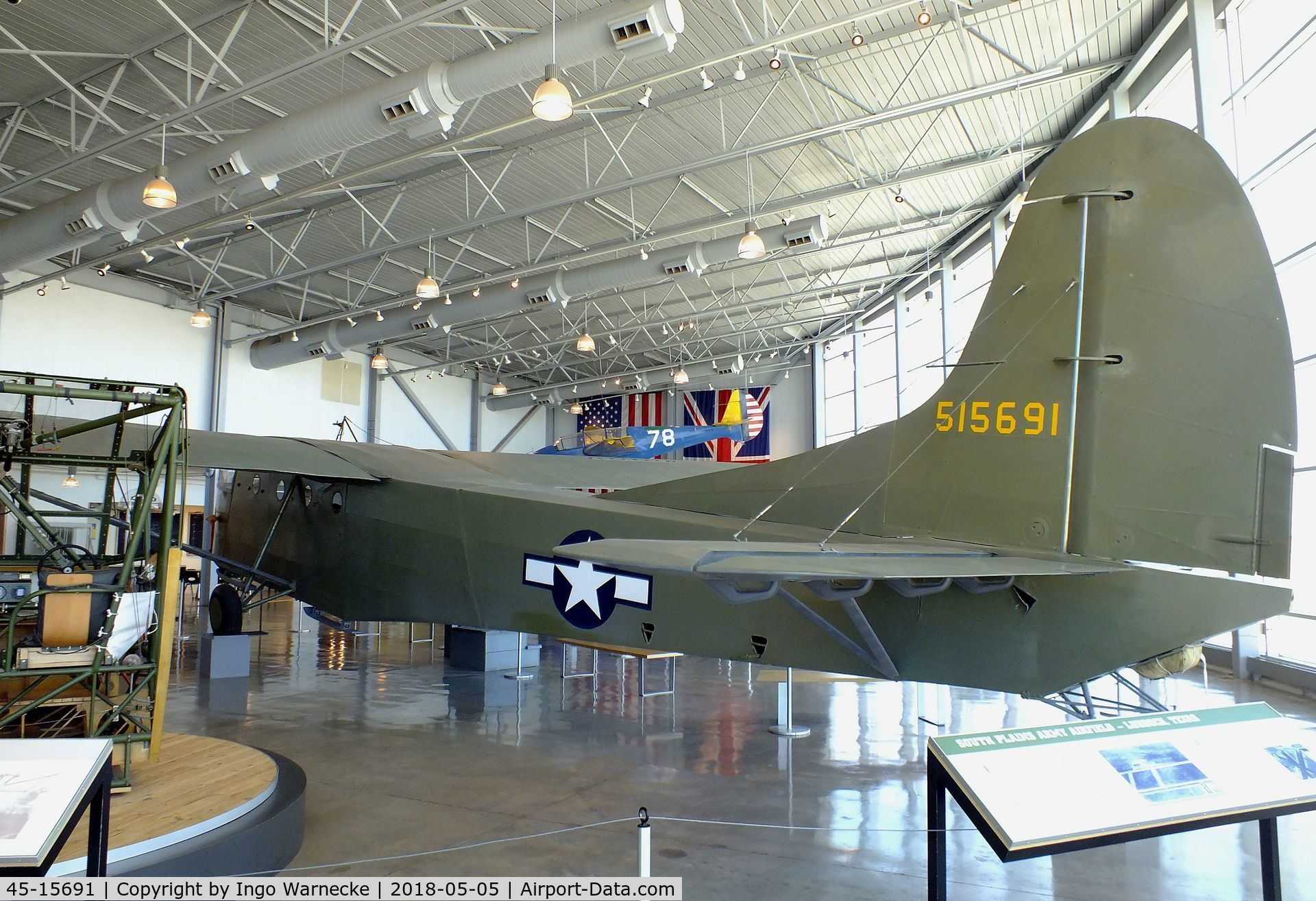 45-15691, 1945 Waco CG-4A C/N Not found, Waco CG-4A Hadrian at the Silent Wings Museum, Lubbock TX