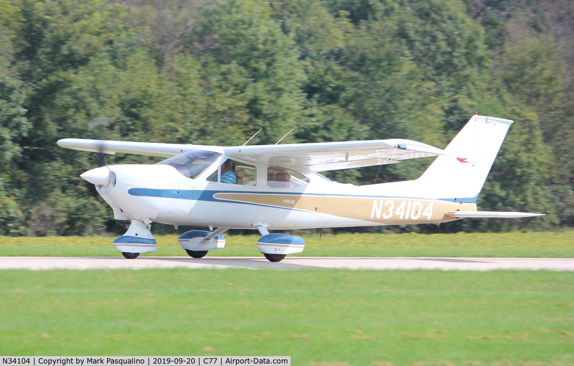 N34104, 1971 Cessna 177B Cardinal C/N 17701644, Cessna 177B