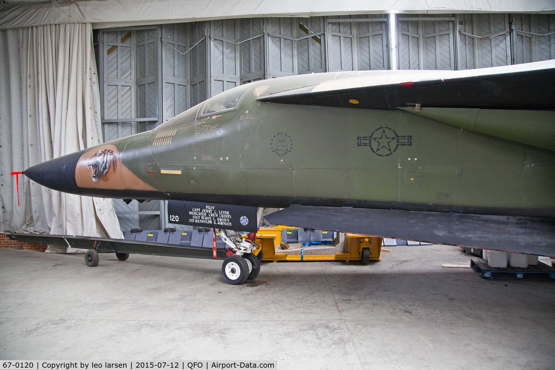 67-0120, 1969 General Dynamics F-111E Aardvark C/N A1-165, Duxford 12.7.2015
