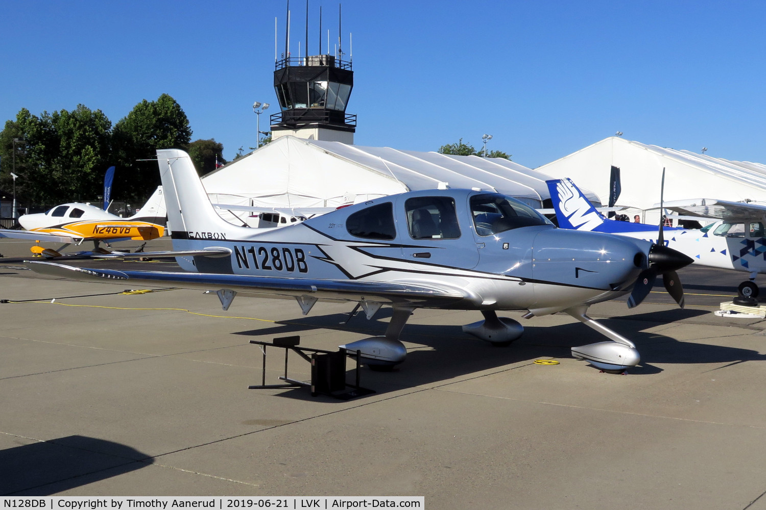 N128DB, 2019 Cirrus SR22T C/N 1892, 2019 CIRRUS DESIGN CORP SR22T, c/n: 1892, 2019 AOPA Livermore Fly-In