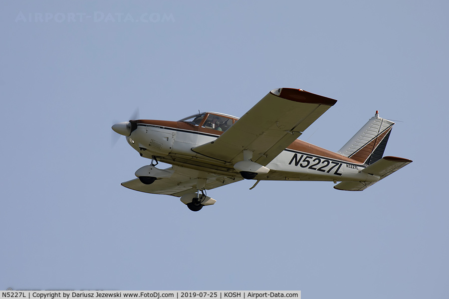 N5227L, 1967 Piper PA-28-180 C/N 28-4521, Piper PA-28-180 Cherokee  C/N 28-4521, N5227L