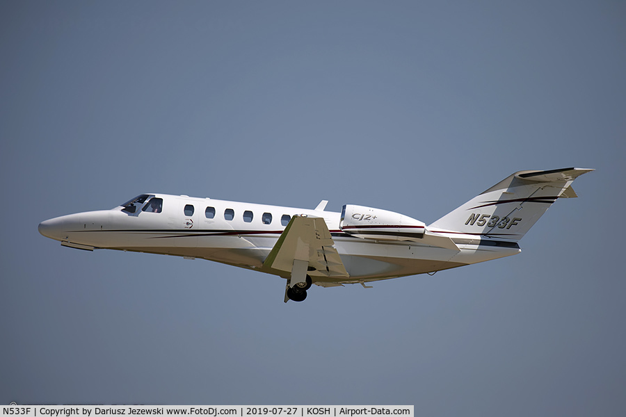 N533F, 2011 Cessna 525A CitationJet CJ2 C/N 525A-0489, Cessna 525A CitationJet CJ2+  C/N 525A-0489, N533F