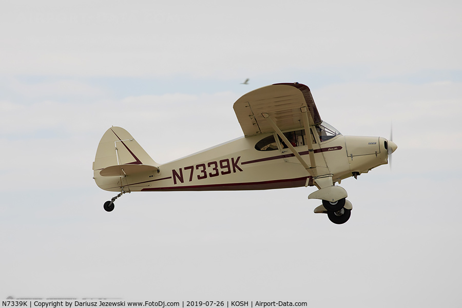 N7339K, 1950 Piper PA-20 Pacer C/N 20-247, Piper PA-20 Pacer  C/N 20-247, N7339K