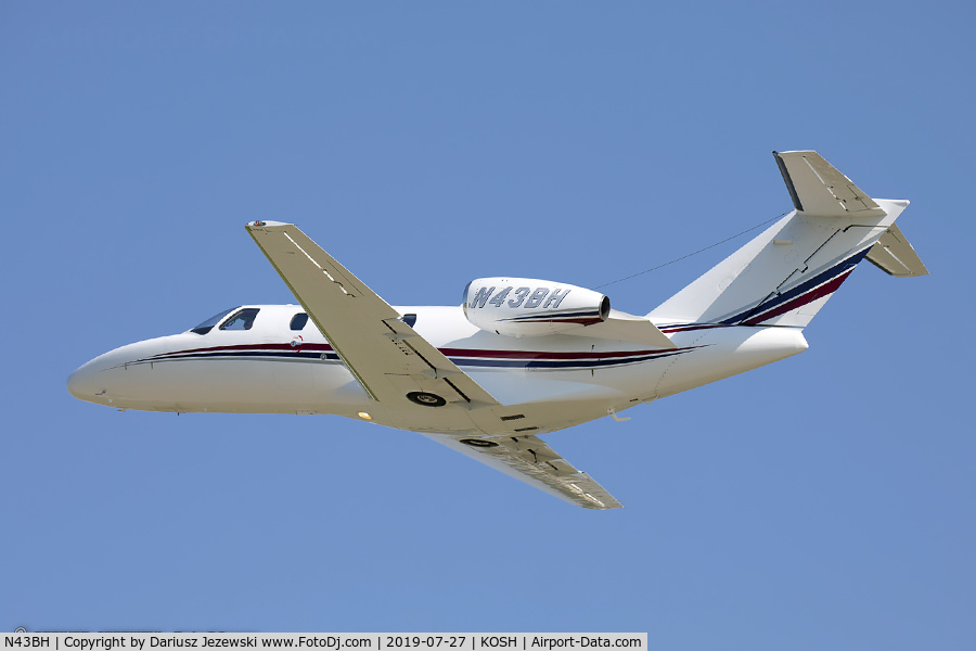 N43BH, 2007 Cessna 525 CitationJet CJ1+ C/N 525-0633, Cessna 525 CitationJet CJ1+  C/N 525-0633, N43BH