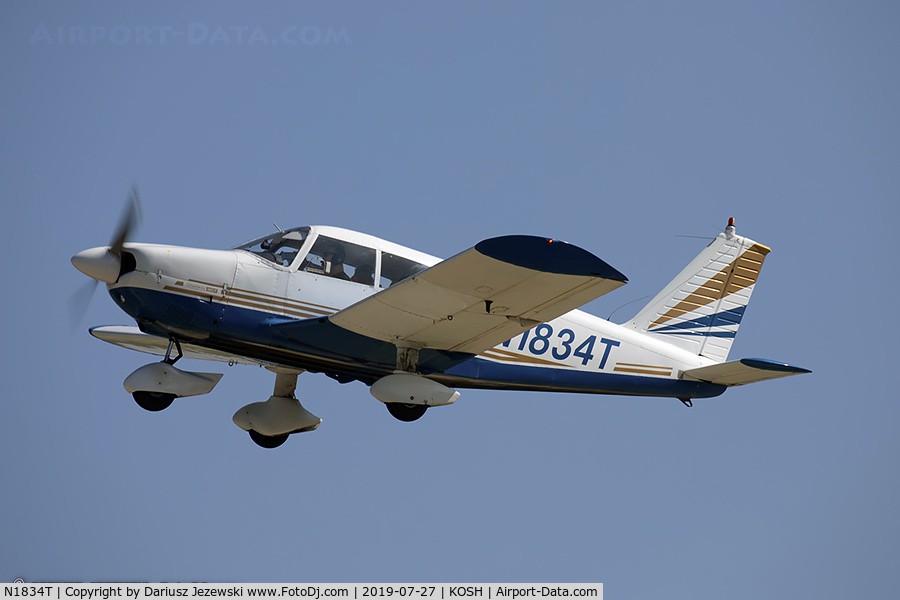 N1834T, 1971 Piper PA-28-180 C/N 28-7105111, Piper PA-28-180 Cherokee  C/N 28-7105111, N1834T