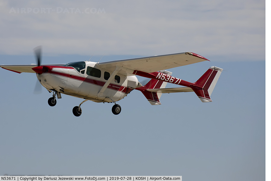N53671, 1976 Cessna 337G Super Skymaster C/N 33701770, Cessna 337G Super Skymaster  C/N 33701770, N53671